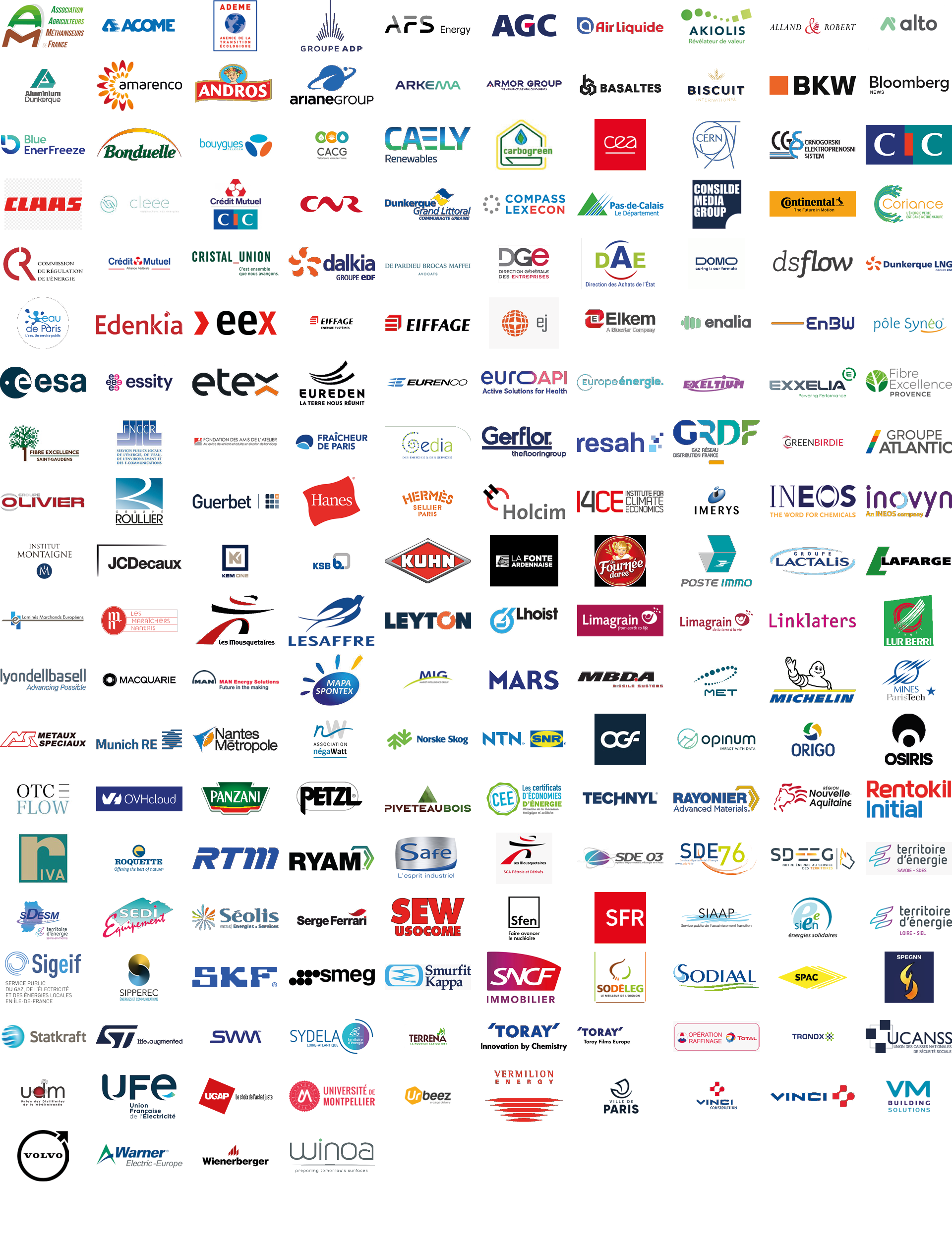 Logos participants Gazelec 2023