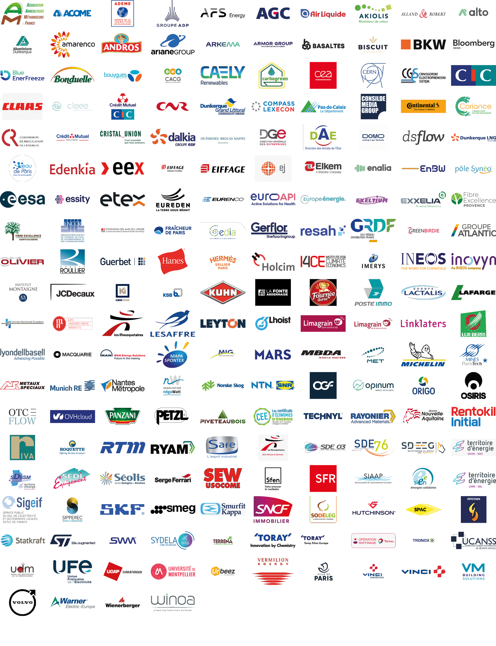 Logos participants Gazelec 2023